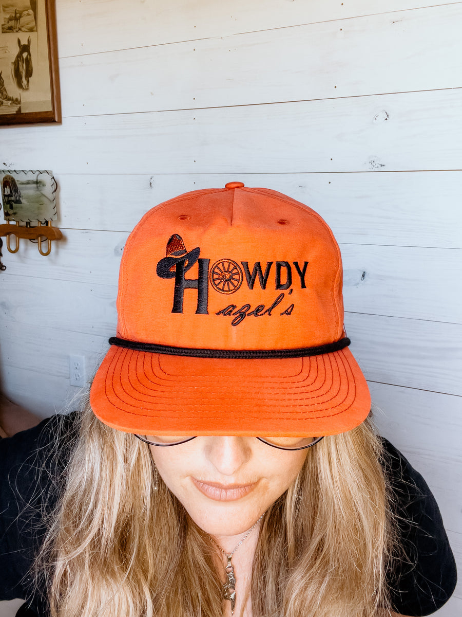Howdy Hazels cap Hazel's Fashion Wagon
