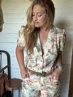 Country Side Cropped Blazer