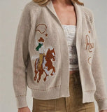 Oatmeal Rodeo Sweater