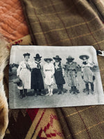 1930 cowgirl cosmetic bag