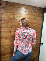 Bright Roundup Blouse