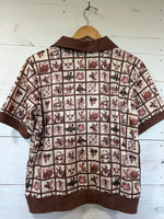 Western Square Vintage Polo