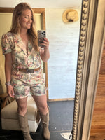 Country Side Cropped Blazer