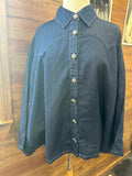 Denim Cape