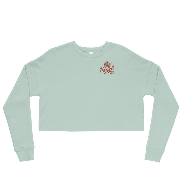 Crop Butterfly Sweatshirt