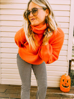 Neon Pumpkin Orange Sweater