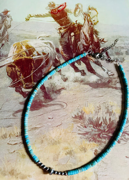 Turquoise/Navajo Choker