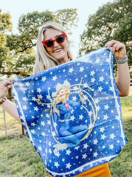 USA COWGIRL WILD RAGS – Hazel's Fashion Wagon