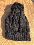 Fleece Lined Beanies with Fur Toppers